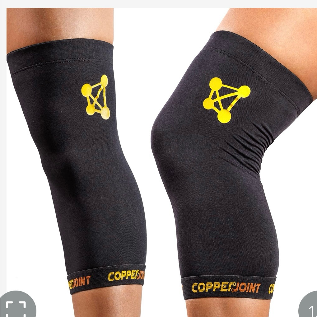 Xxl Copperjoint Black Knee Sleeve